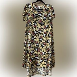 LulaRoe Minnie Mouse Hi-Lo Knit Dress
